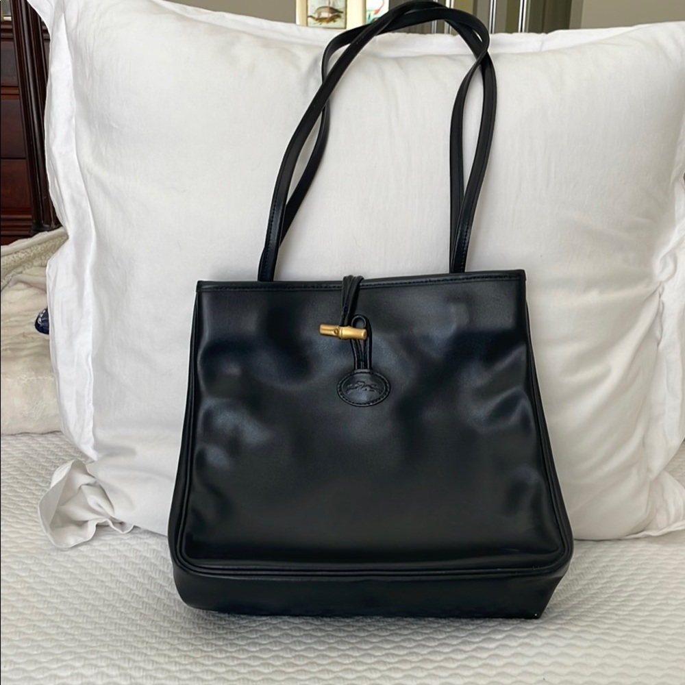 Elegant Black Tote Bag